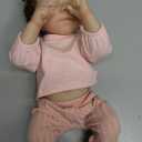 WOOROY Realistic Reborn Baby Dolls -18inch Lifelike Baby Girl with Full Body Vinyl,Christmas Birthday Gift with Accessories for Age 3+