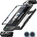 Protective Case for Nintendo Switch 2, Full Protection Switch 2 Cover, [Military-Grade Protection],TPU Shock-Absorption and Anti-Scratch withBult-in Screen Protector& 2 X Thumb Grip