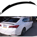 WheelX Rear Trunk Spoiler Compatible with 2015-2020 Acura TLX, Duckbill Spoiler Fits for 2015 2016 2017 2018 2020 Sedan 4 Door, High Kick Spoiler Wing Lip (Glossy Black)