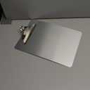 Metal Clipboard, Contractor Heavy Duty Aluminum Clipboard with High Capacity Clip, Rust-Proof Plate for Letter Size and A4 Paper Sheet, Supplies for Office, Jobsite, Medical, School, Law Enforcement