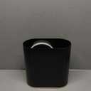 ELPHECO Black Bathroom Trash Can with Lid 2 Gallon Sensor Trash Bin, Automatic Narrow Garbage Can, Waterproof Smart Trash Can, Slim Motion Sensor Waste Bins for Bathroom, Living Room, Office