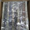 50 Pack Paper Photo Frames Picture Frame Cards Decor(50 Pcs,Bow Tie)