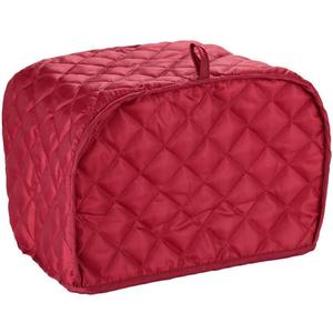Ruibo Toaster Cover 2 Slice, Small Appliance Cover for Kitchen, Keep Toaster Free from Dust and Fingerprint, 11.5w x 8d x 8h, Wine Red