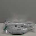 Small Woven Rope Storage Basket, Cute Cat Toy Basket for Living Room, Baby Baskets for Nursery, Gift Baskets Empty for Baby Shower, Grey, 9.8 x 4 inches (Gray)