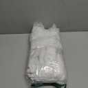 Amazon Essentials Men's V-Neck Undershirt, Breathable Cotton, Pack of 6, Size XL