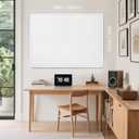 Felt Bulletin Board 48x36 inches, Decorative Pin Board for Home & Office, 35.4" x 47.2"