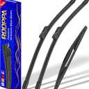 3 wipers Replacement for 2018-2023 Subaru crosstrek/2017-2023 Subaru Impreza, Windshield Wiper Blades Original Equipment Replacement - 26"/16"/12" (Set of 3)