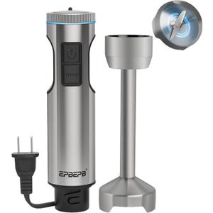 Handheld immersion Blender 11-Speed, 1000W Immersion Blender with Anti-Splash Design, Stainless Steel Blade for Blending Soup, Smoothies, Mayonnaise,Making Food Is More Convenient