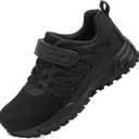 KUBUA Kids Sneakers for Boys Girls Running Tennis Shoes Lightweight Breathable Sport Athletic, Size 33