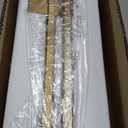 Wall Sconces Set of Two, LED Dimmable Sconces Wall Lighting, Brushed Gold Modern Wall Sconce Light for Bathroom, Living Room, Bedroom, Hardwied 3000K 40''