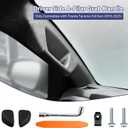 Upgrade Driver Side A-Pillar Grab Handle for toyota tacoma 3rd Gen 2016-2023 Fit for tacoma Driver Side Grab Handle, Enhances Comfort and Accessibility, Sturdy, Noise-free, Easy to install, Black
