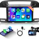 8 Core 2+64G Android Car Radio Car Stereo for Toyota Camry 2000-2006 with Wireless Carplay Android Auto, 9 Head Unit Touch Screen Mirror Link WiFi GPS Navigation Bluetooth FM RDS DSP Backup Camera