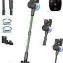 Vactidy V9 Pro Cordless Vacuum Cleaner, Strong Suction with Powerful Brushless Motor, Lightweight Stick Vacuum with LED Headlights, Max 45 Mins Runtime for Carpet Floor Pet Hair Cleaning