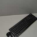 Logitech MK270 Wireless Keyboard and Mouse Combo for Windows, 2.4 GHz Wireless, Compact Mouse, 8 Multimedia and Shortcut Keys, 2-Year Battery Life, for PC, Laptop - Black