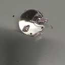 Veemoon Miniature Glass Figurines, Crystal Piggy Ornament Pig Miniature Figurines Animals Hand Painted Blown Glass Art Collectible Decorate