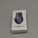 acer Wireless Mouse for Laptop, 2.4GHz Computer Mouse 3 Adjustable DPI Office Cordless USB Mice with USBA Receiver, 6 Buttons, 1600 DPI, Medium to Large Sized Hands Compatible with PC, Laptop, Desktop (Black)