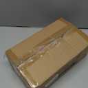 Set of 12, 3.15"/80mm Clear Glass Christmas Ornaments for Crafts Fillable Flat Disc,Christmas DIY Transparent Bulbs, Easy to Use to Fill