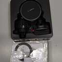 LISEN for 15W MagSafe Car Mount Charger,Magnetic Wireless Car Charger for iPhone 17 Pro Max Accessories,Magnetic Phone Holder for iPhone 17-12,Samsung,Pixel 9,Jeep Ford F150 Accessories,Gifts (Black Gray)