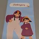 Mr. Pen- Wooden Clothes Pins, Large Natural Wood, 50 Pack, 2.9 Inch, Rust Resistant for Classroom, Crafts