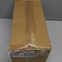 Amazon Basics Hypoallergenic Quilted Mattress Topper Pad, Cover 18 Inches Deep, Full, White