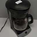 Mr. Coffee Black Coffee Maker, 12 Cups, with Auto Pause and Glass Carafe, Perfect for Home and Office Use