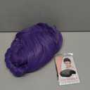 morvally Women's 47 Inches Purple Long Braided Ponytail Wig - Anime Cosplay Wigs for Women Halloween Costume Party (Purple, Adults)