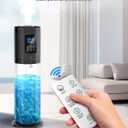 8L Humidifiers for Bedroom, 30dB Quiet, 500ft Coverage, 60H Runtime, Top Fill, 3-in-1 Humidifier Large Room & Essential Oil Diffuser & Ambient Light, Sleep Mode, 16H Timer, Auto Shutoff Protection
