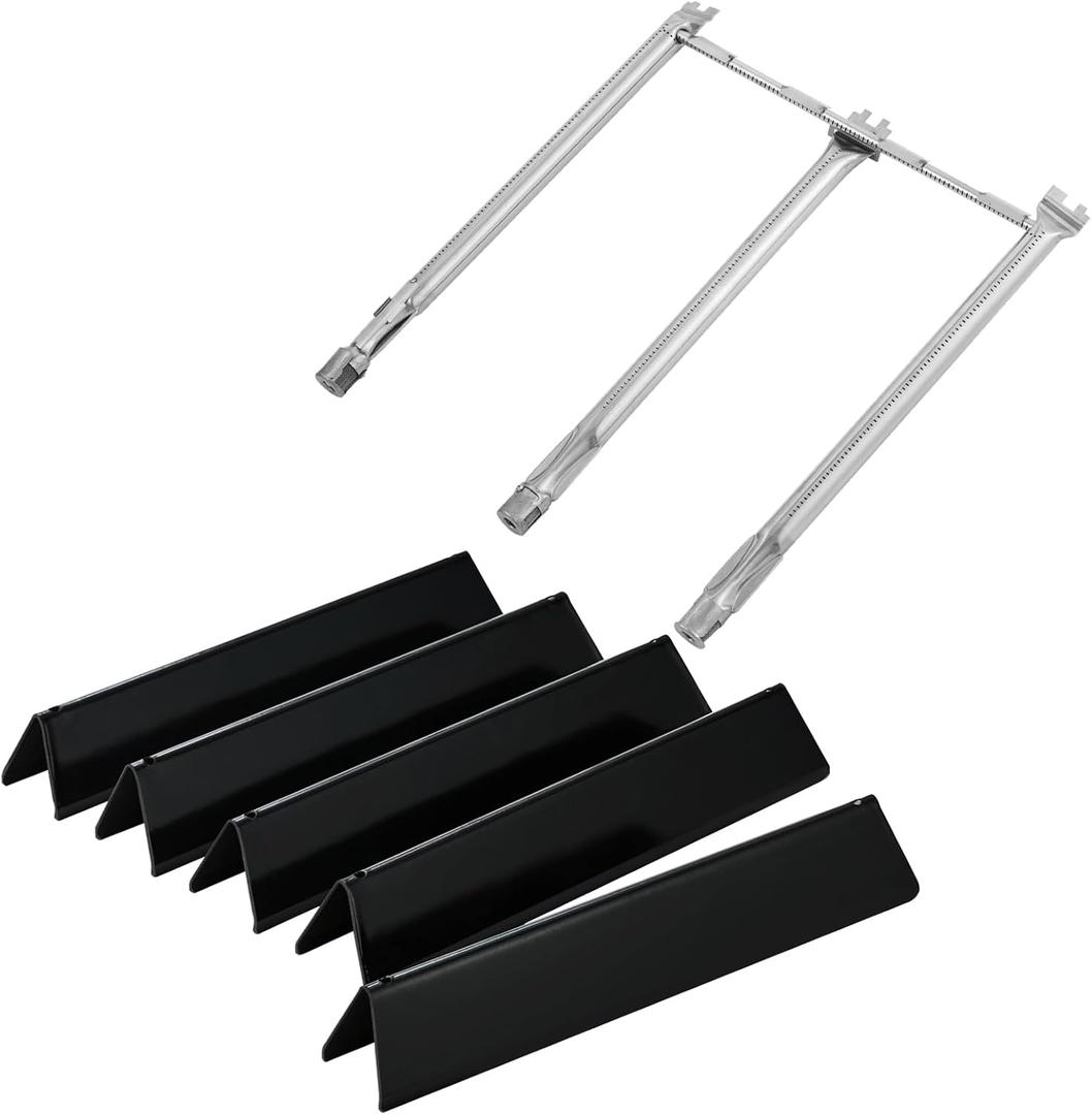 7636 Flavorizer Bars 68950 Burner Replacement for Weber Spirit II E-310 GS4 Grill Parts Weber Spirit 300 Series E310 E320 E330 Grill Replacement Parts Weber 69787 69797 Spirit 2 Grill Part Burner Tube