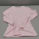Womens Cotton Long Sleeve Shirts Crew Neck Fitted Basic Going Out Outfits Undershirt Spring Fall Clothes 2025 (X-Small, Baby Pink)