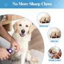 3 x Swihauk Heavy Duty Dog Nail Clippers and Trimmers, Professional Pet Nail Clippers with Nail File for Dogs Cats Small Animal, Claw Clippers with Safety Guard to Prevent Over-Cutting, Purple