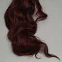 NAYOO Burgundy Wig for Women 26 Inch Long Wavy Synthetic Wig, Wine Red Middle Part Wig, Natural Looking Heat Resistant Fiber, Soft Lightweight Wig for Daily Wear Party Cosplay