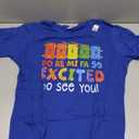 Do Re Mi Fa So Excited To See You Music Teacher Men Women TShirt Size XL, Blue 