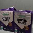 Heavy Absorbency Bed Pads, XXL Disposable 30 x 36 Chucks Pee Pads for Incontinence Bed Wetting for Adults, Elderly & Kids [50 Pads] Extra Large Underpads - 30x36 - With 2 Adhesive Strips on Each Pad