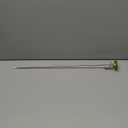 Taylor Compost Thermometer with Decorative Leaf Guard for Composting Bins, Outdoor Gardens, Plants, Farms, Backyards, and Fields, Compost Pile Temperature and Conditions, 20 Inch Stem, Silver