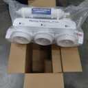 iSpring RCC7AK-UVBLK, NSF/ANSI 58 Certified, Alkaline and UV 7-Stage Reverse Osmosis Water Filter System, Clear Housing for Easy Filter Inspection, Reduces PFAS, TDS, Chlorine, Lead, pH+, Sleek Black Faucet, 7-Stage, Alkaline & UV