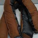 Gisafai 2 Pcs 36 Inch Long Door Draft Stopper Under Door Draft Noise Wind Stopper for Home Balcony Office, Brown