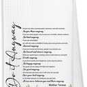 KTYHD Mother Teresa Quotes Do It Anyway Kitchen Towels, Motivational Inspirational Dish Towels for Kitchen, Affirmation Inspirational Motivational Decorative Hand Towels for Bathroom Dish Cloths