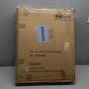 NicBex Cat Litter Box Enclosure with Drawer and Single Door Hidden Litter Box Furniture Pet Crate Covered Nightstand,Night Stand Cat House Indoor,White,18.9'' W