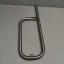 Grill Burner Tube for Weber Q100 Q120 Q1000 Q1200, 304 Stainless Steel 60040 17 Inch, Baby Q 386001 386002 516002, 516001, 50060001, 51060001 Gas Grills, Replacement Part Weber 69957/41657