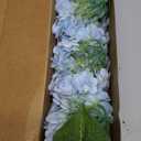 3pcs HydrangeaArtificial Hydrangea FlowersLatex Real Touch HydrangeasHydrangea Artificial FlowersSuitable for Home DCor, Party Decorations, Wedding Bouquets, and Centerpieces (Blue)