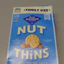 Blue Diamond Almonds Nut-Thins Gluten Free Cracker Crisps, Original, Family Size, 7.7 oz (Best By 02/27/27)