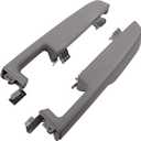 HQPASFY Driver & Passenger Side Front Door Armrest Handle Compatible with 1999-2006 Chevy Suburban Tahoe Avalanche, GMC Yukon Replace# 88981547 15703701 15703702 88981548, Gray