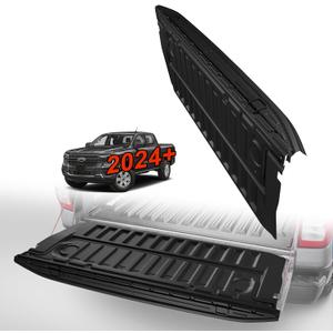 TripleAliners Tailgate Mat Compatible with Ford Ranger 2026 2025 2024 Accessories Truck Tailgate Liner Bed Cover All-Weather Protector Cargo Cover Custom Fit for Ranger