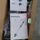 Greenworks 40V 15" Cordless Battery Brushless String Trimmer (Front Mount) w/ 2.5 Ah Battery & Charger