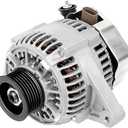 SCITOO New Alternator 80Amp Replacement for Lexus for ES300 3.0L 1997-2001,for Toyota for Camry 3.0L 2000-2001,for Toyota for Solara 3.0L 2000-2003,80Amp 6-Groove 13747 101211-9780 27060-0A090