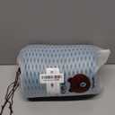 Lumbar Support Pillow, Back Pillow for Low Back Pain Relief, Ergonomic Streamline Car Seat, Office Chair, Recliner and Bed (Blue)