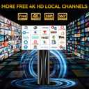 3900+ Miles Range TV Antenna,2026 Digital TV Antenna Indoor Outdoor with Strongest Amplifier, 360Reception HDTV Antenna for Local Channels for Smart TV and Old TVs-38ft Coax Cable-Support 8K 4K 1080p