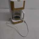 West Bend 12 Cup Hot Iced Coffee Maker (White and Gold)