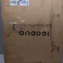 Dog Playpen Indoor/Outdoor,32'' Portable Dog Crates with Easy-Carry Straps,6 Panels Dog Pen Play Pen for Small/Medium Dogs,Rustproof Metal Pet Playpen for Camping RV Yard (with One Door)