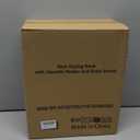 TQVAI Kitchen Dish Drainer Rack with Drying Board and Full-Mesh Silverware Utensils Holder, Black